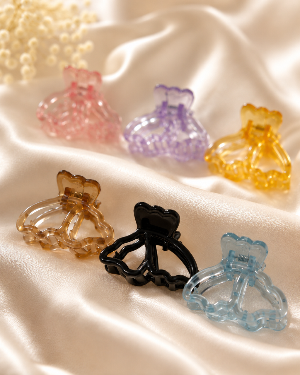 Mini Butterfly Hair Claw Clips